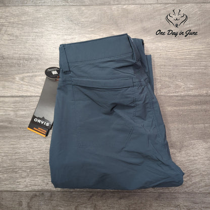 Orvis Hiking Pants Blue UPF 50 Outdoor Performance NWT Size 0