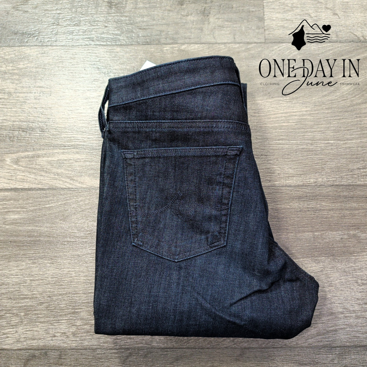 AG Adriano Goldschmied The Legging Ankle Super Skinny Jeans Dark Blue NWT Size 4