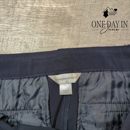 Christopher & Banks Straight Leg Dress Pants Size 14