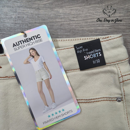 Simple Society Authentic Super High Rise Shorts Size 11
