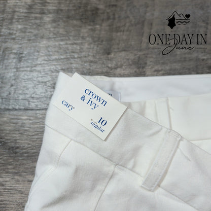 Crown & Ivy The Cary Dress Pants Size 10