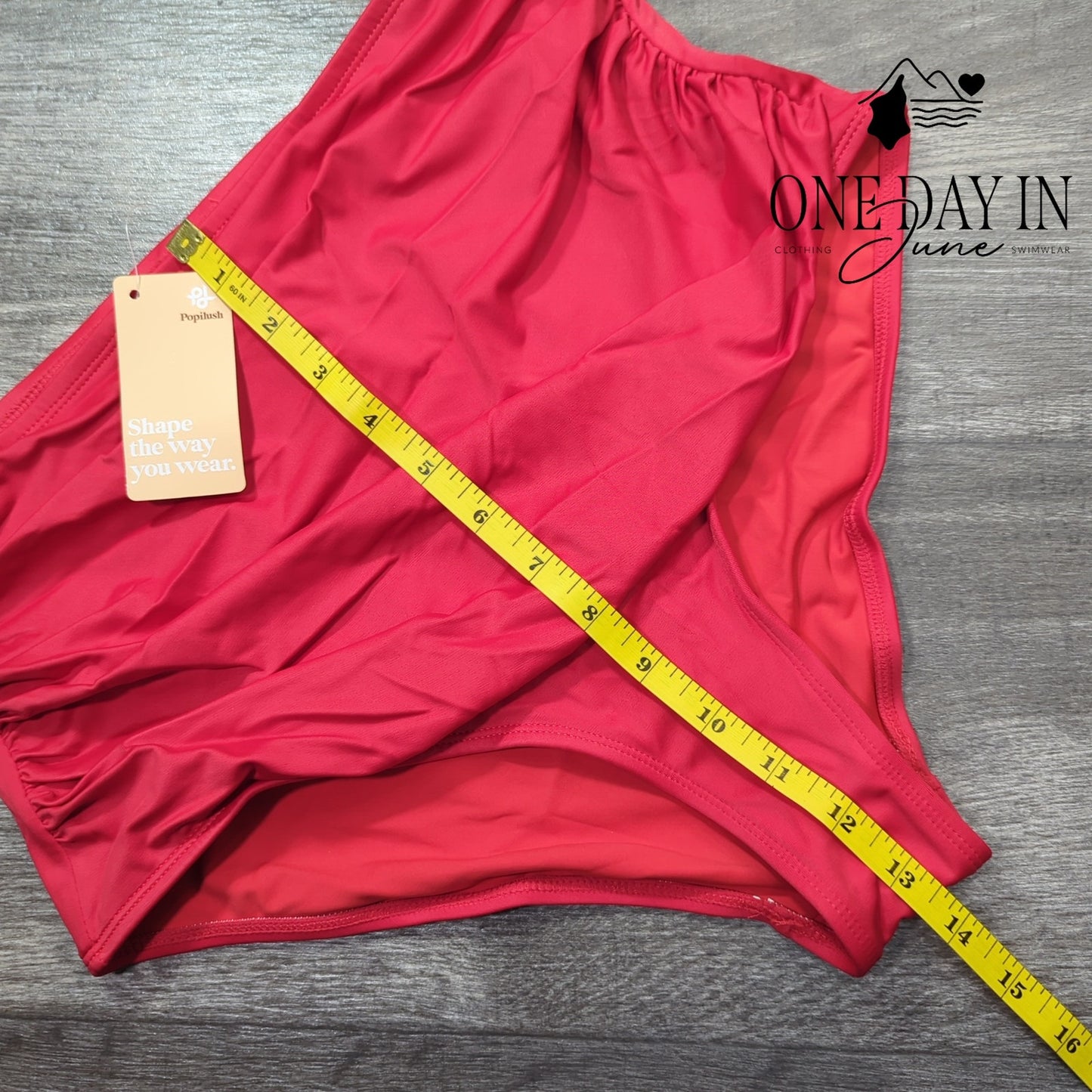 Popilush Tunny Control Bikini Bottom Size L