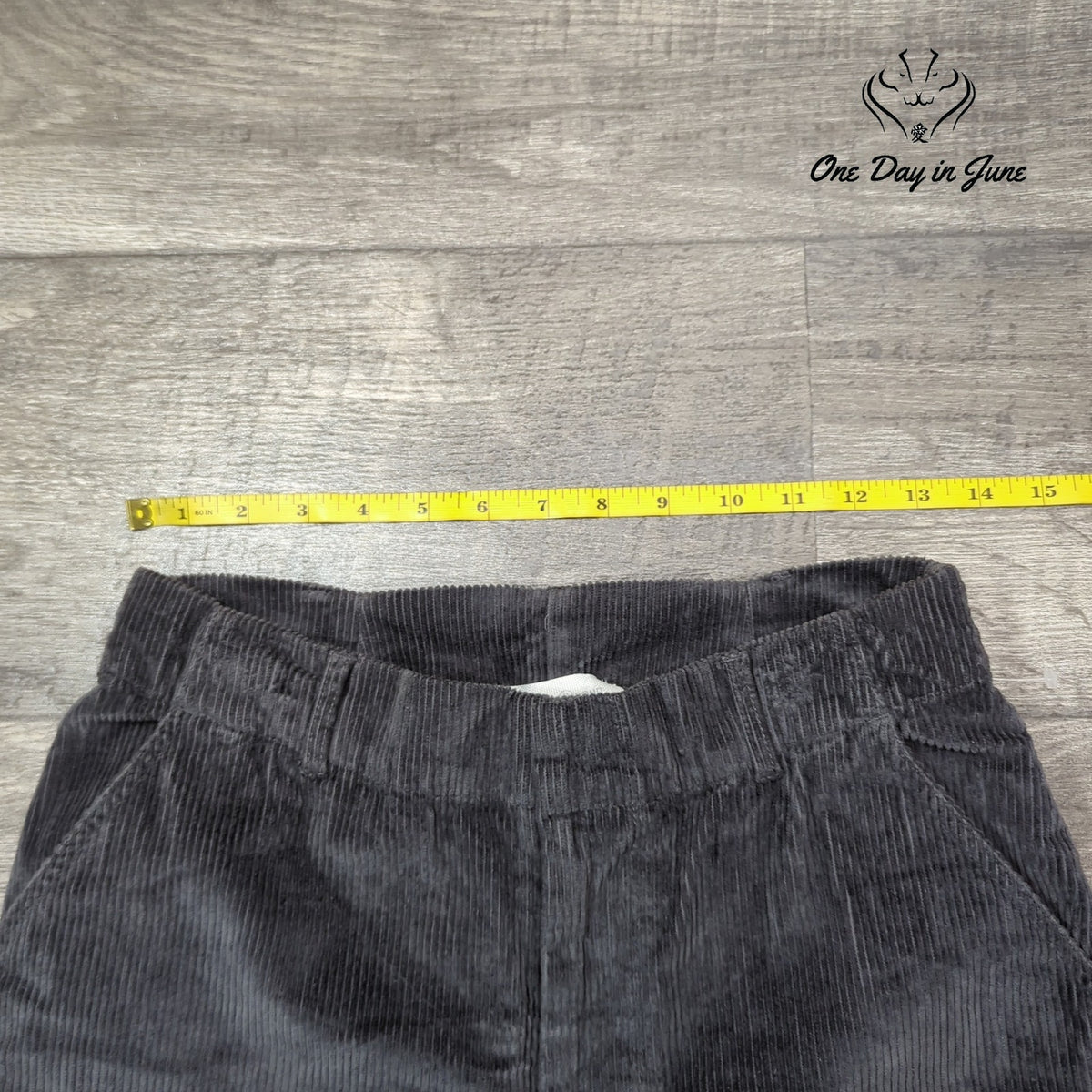 Treasure & Bond High Rise Bootcut Corduroy Pants Gray Size 4