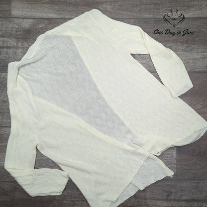 Evan Picone Petite Long Sleeve Cardigan Size PM