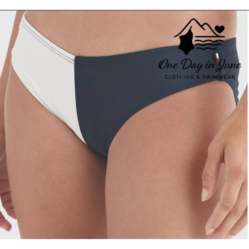 Tommy Hilfiger Moderate Coverage Bikini Bottom Size XS