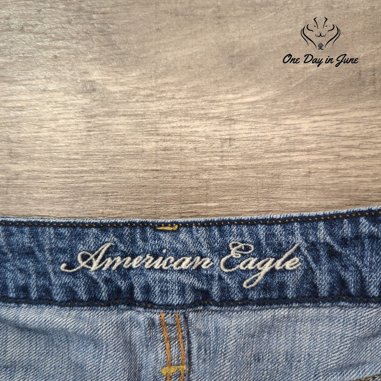 American Eagle Outfitters Cut Off Denim Shorts Size 0