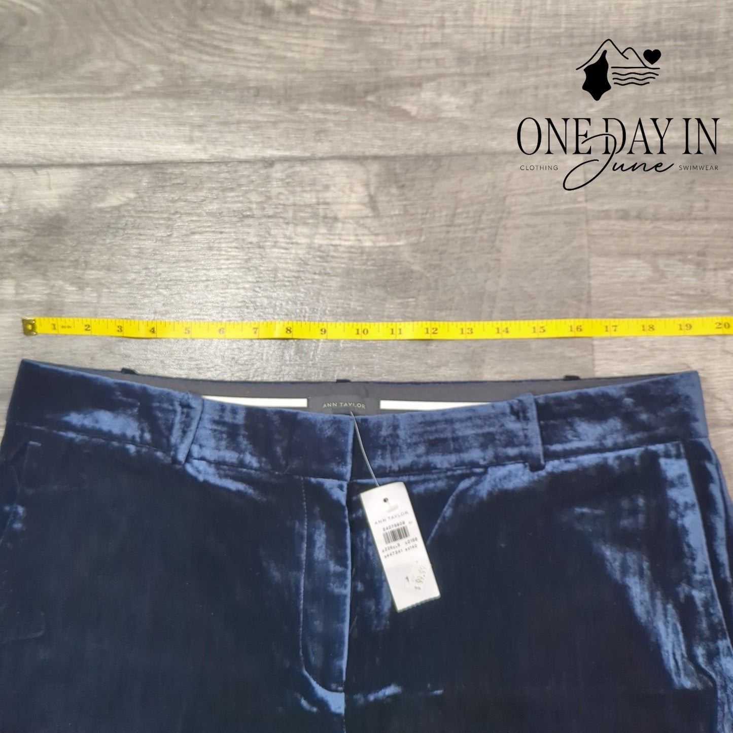 Ann Taylor Velveteen Wide Leg Pants Size 14