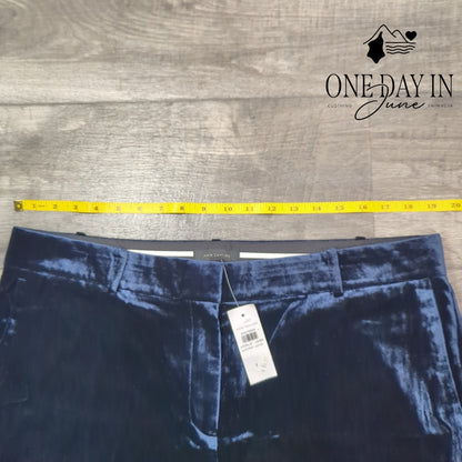 Ann Taylor Velveteen Wide Leg Pants Size 14