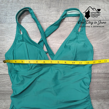 Cupshe Tie Back One Piece Swimsuit Size S