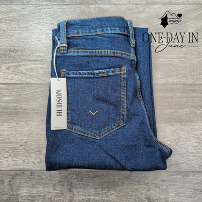 Hudson Rosalie High Rise Wide Leg Ankle Jeans Size 0 (25)