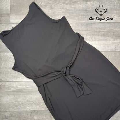 Talbots Petite Tie Waist Sleeveless Dress Size PXL