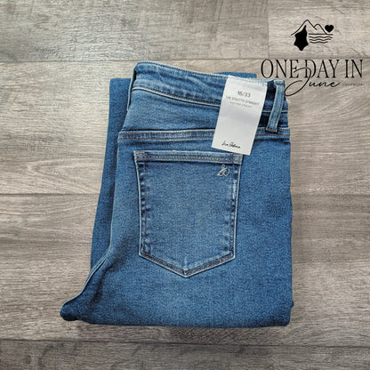 Sam Edelman The Stiletto High Rise Straight Jeans Size 16