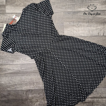 Rolla Coster Polka Dot Short Sleeve Mini Dress Size S