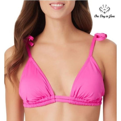Sugar Beach Triangle Bikini Top Size S