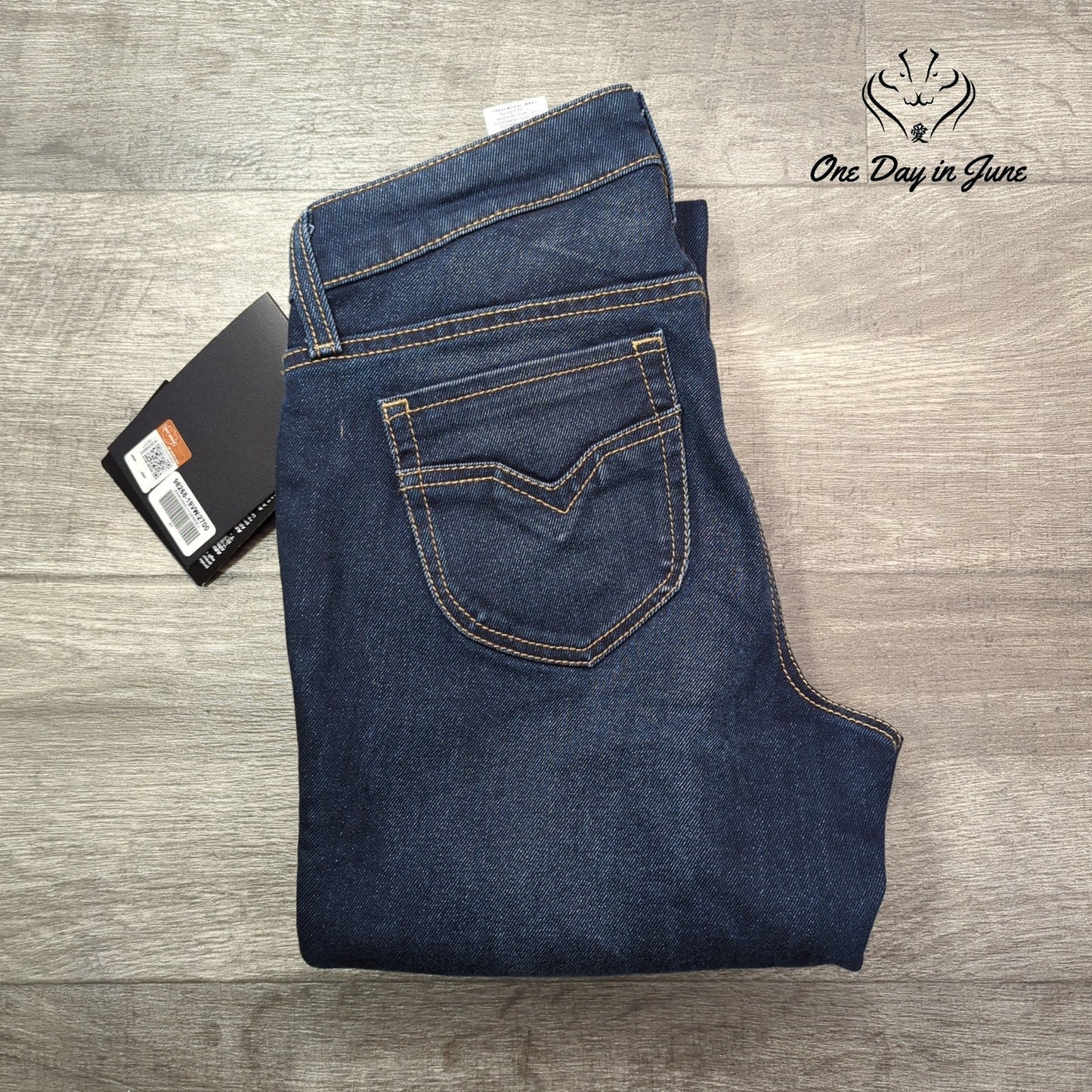 FXRG Harley Davidson Armalith Denim Straight Jeans Size 27 (4)