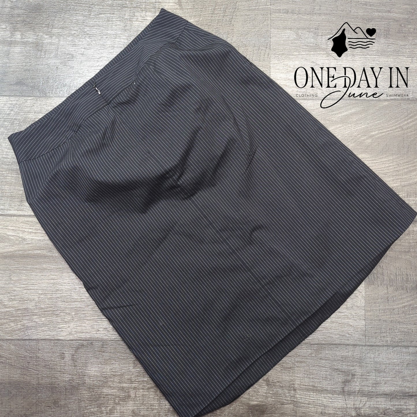 Loft Pin Stripe Skirt Size 2