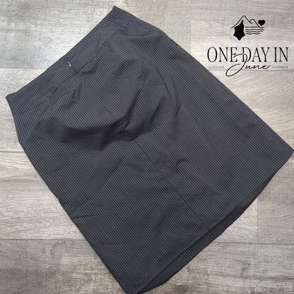 Loft Pin Stripe Skirt Size 2