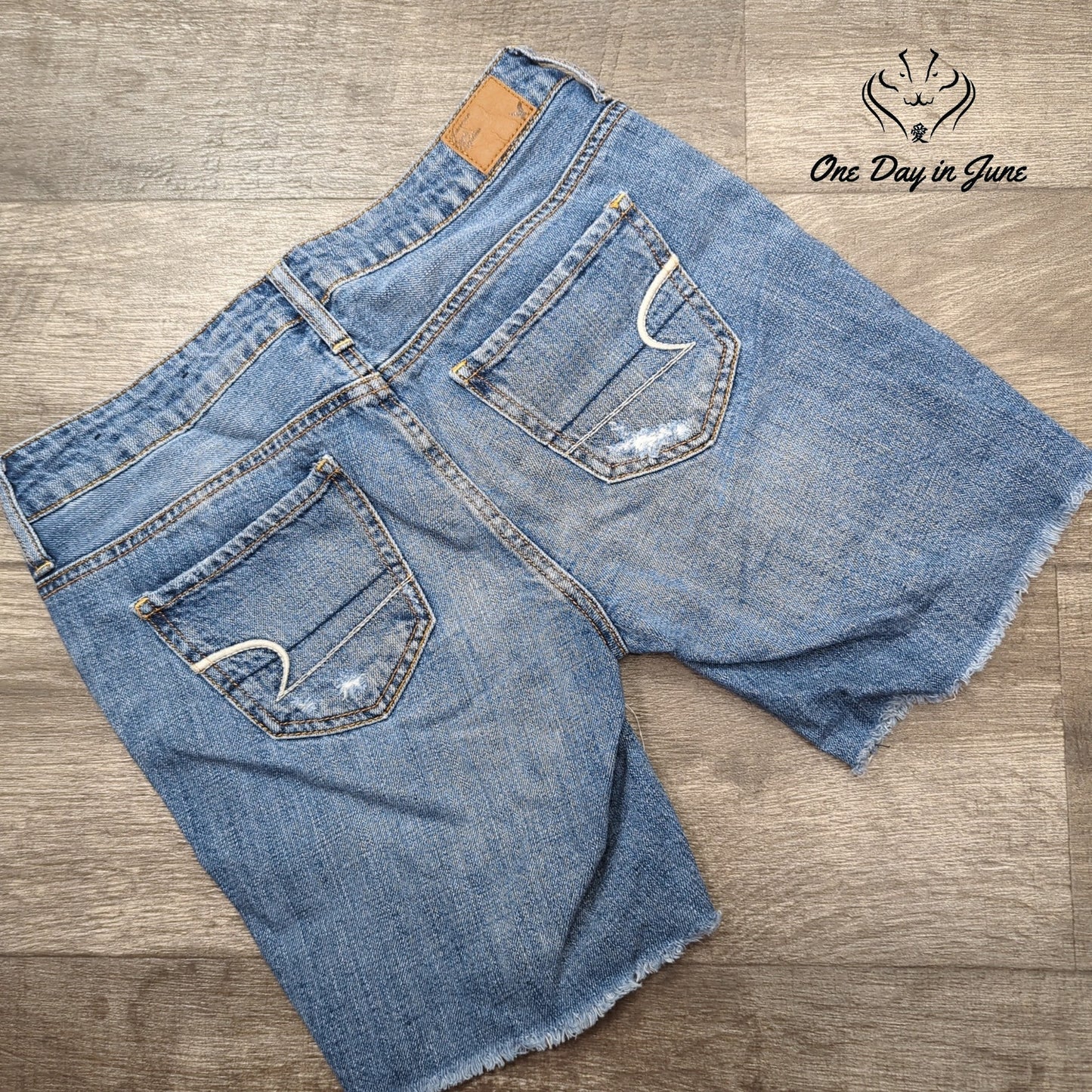 American Eagle Outfitters Cut Off Denim Shorts Size 0