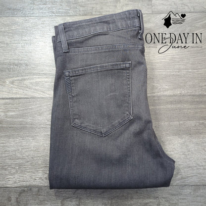 Paige Hoxton Ultra Skinny High Rise Jeans Gray NWT Size 31 (12)