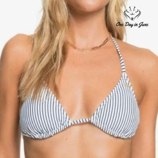 Roxy PT Beach Classics Tiki Triangle Bikini Top Size M