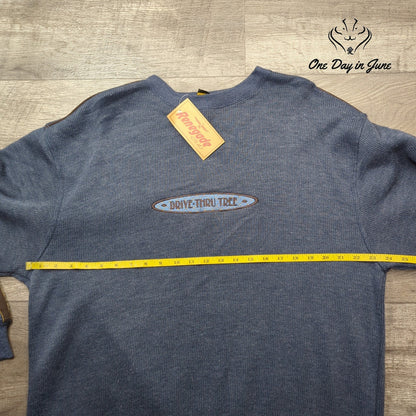 Renegade Club Knit Long Sleeve Sweatshirt Size XL