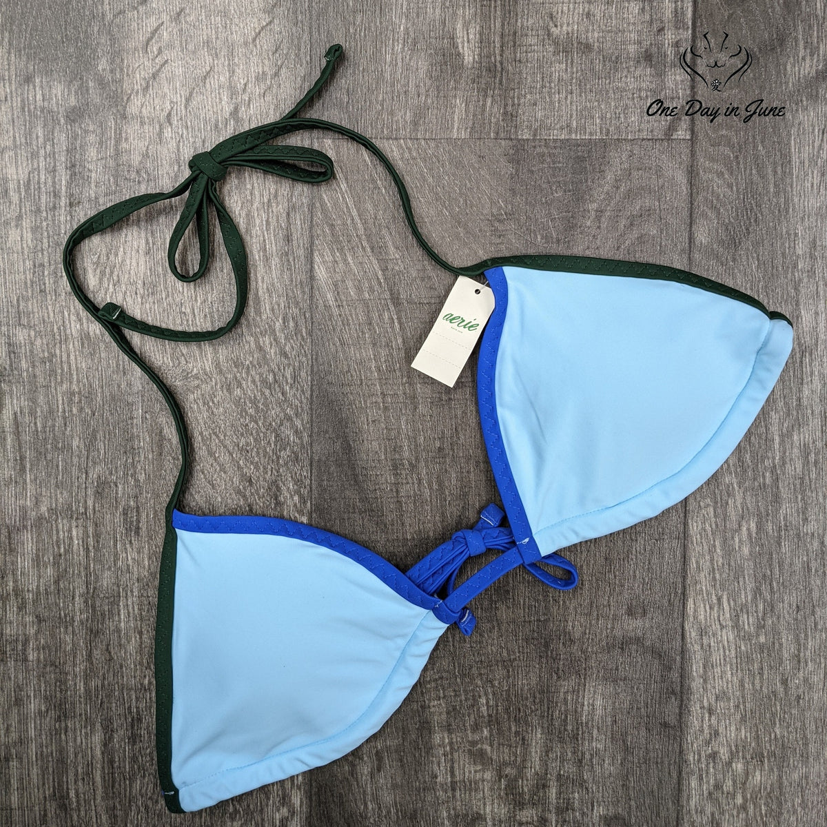 American Eagle Outfitters Halter Bikini Top Size XL