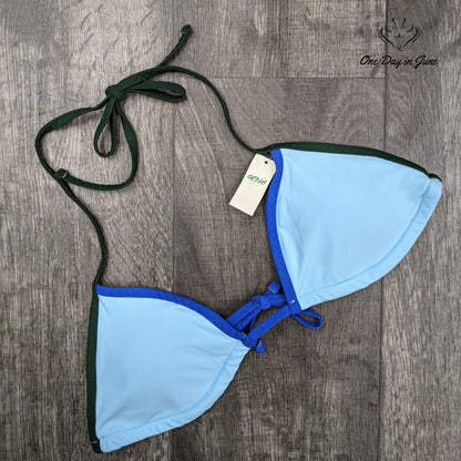 American Eagle Outfitters Halter Bikini Top Size XL