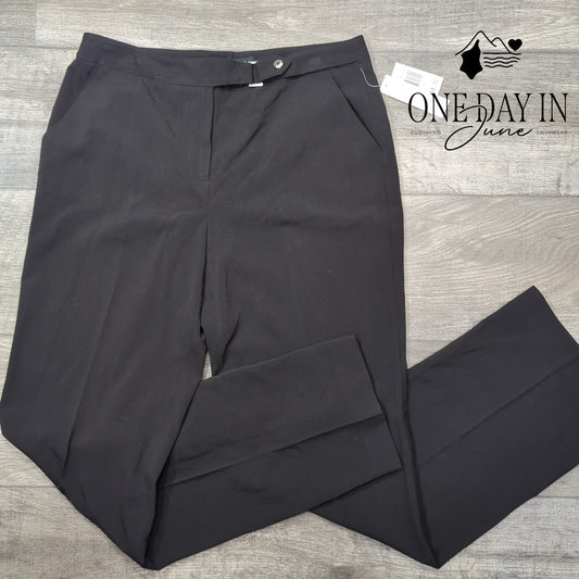 Larry Levine Straight Leg Dress Pants Size 10