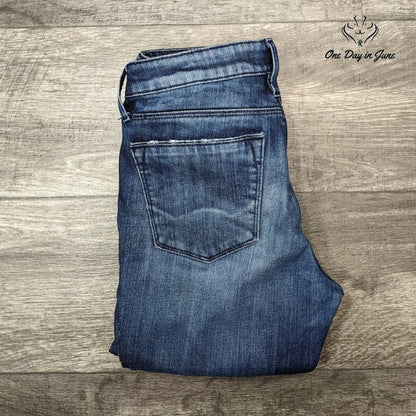 Cult of Individuality Zen Mid Rise Skinny Jeans Size 26 (2)