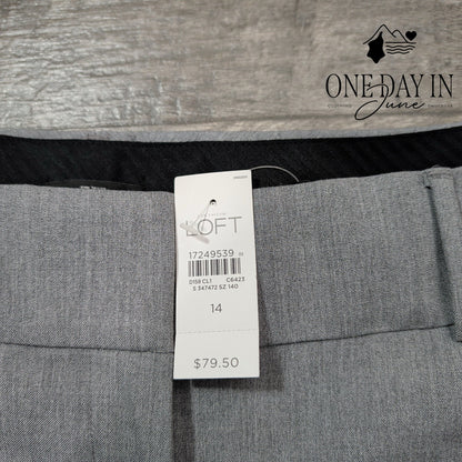 Loft Straight Leg Dress Pants Size 14