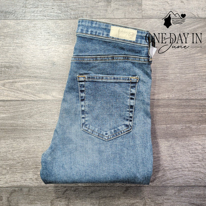 AG Adriano Goldschmied The Sophia High Rise Skinny Jeans Blue NWT Size 4