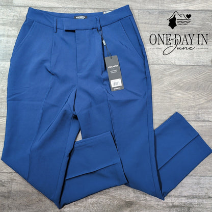 Express Podcaster High Waist Straight Pants Size 8