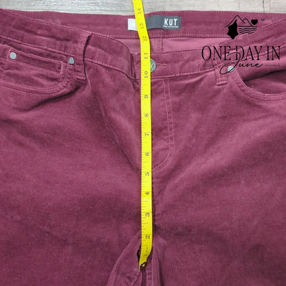 Kut from the Kloth Boot Cut Corduroy Pants Size 16