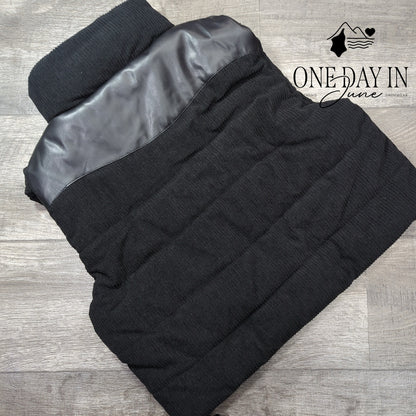 Simply Southern Corduroy Full Zip Puffy Vest Size M