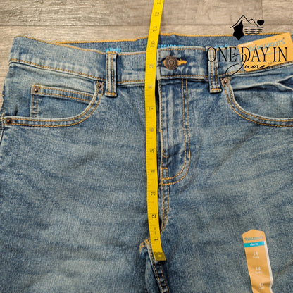 There Abouts Husky Slim Fit Straight Jeans Size 14 Husky
