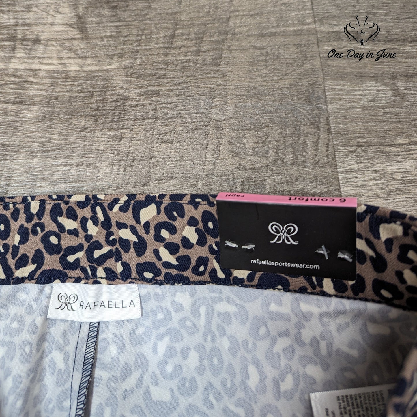 Rafaella Comfort Capri Pants Size 6