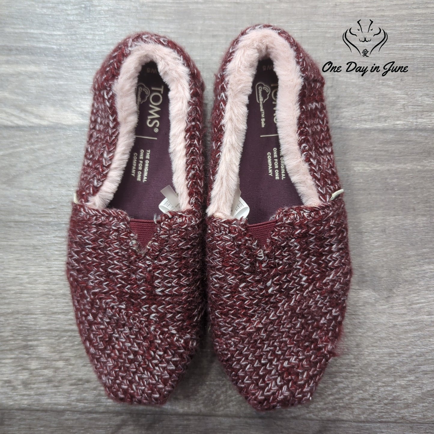 Toms Slippers Size W5