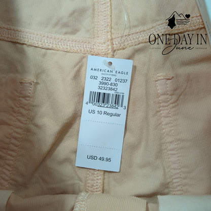 American Eagle Outfitters Mom Jean Corduroy Pants Size 10