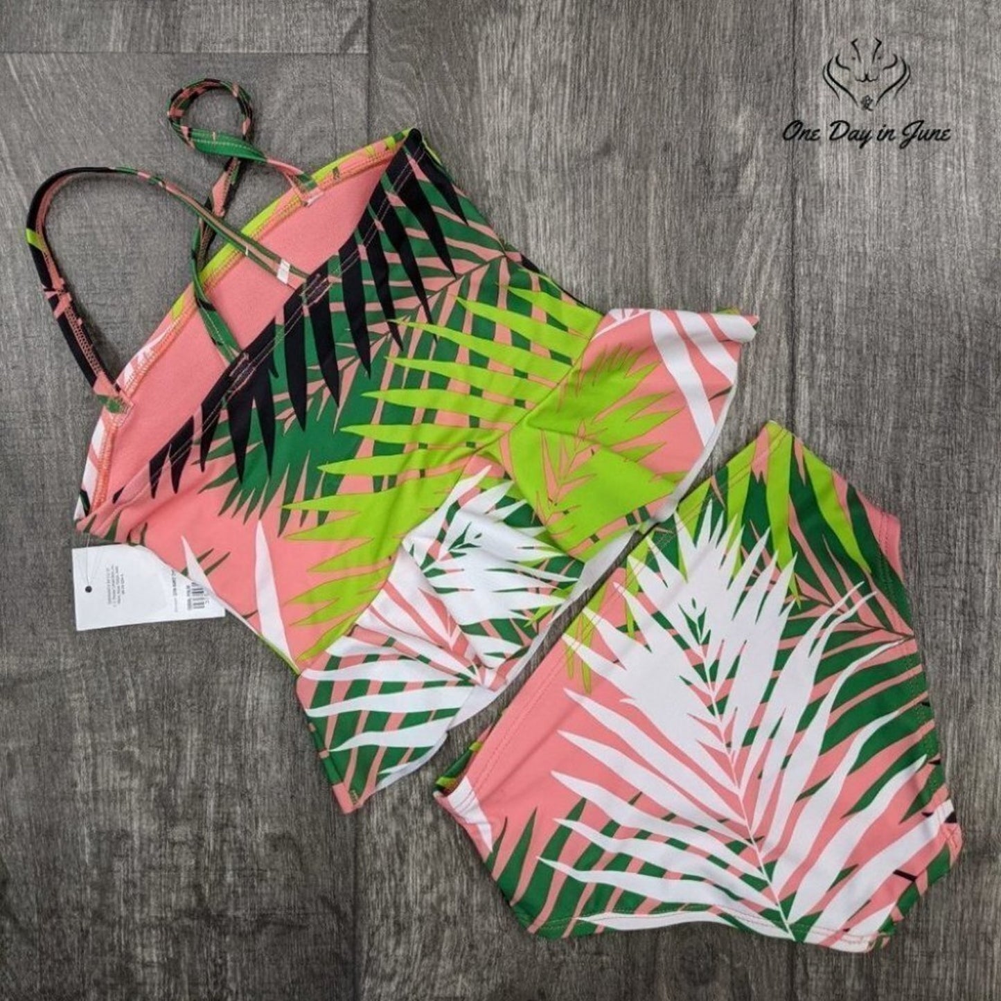 City Streets Little Girls Bikini Size 18 Months