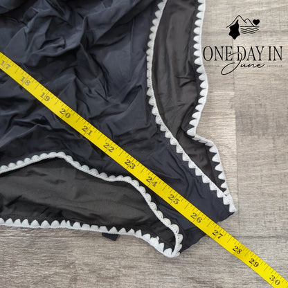 Eomenie Tie Back One Piece Swimsuit Size M