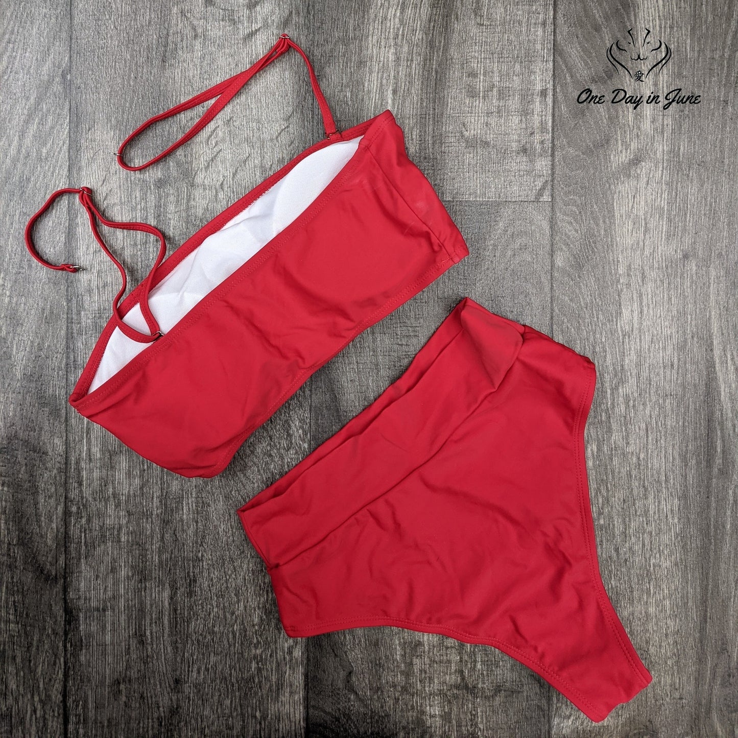 Pink Queen High Waist Bikini Size S