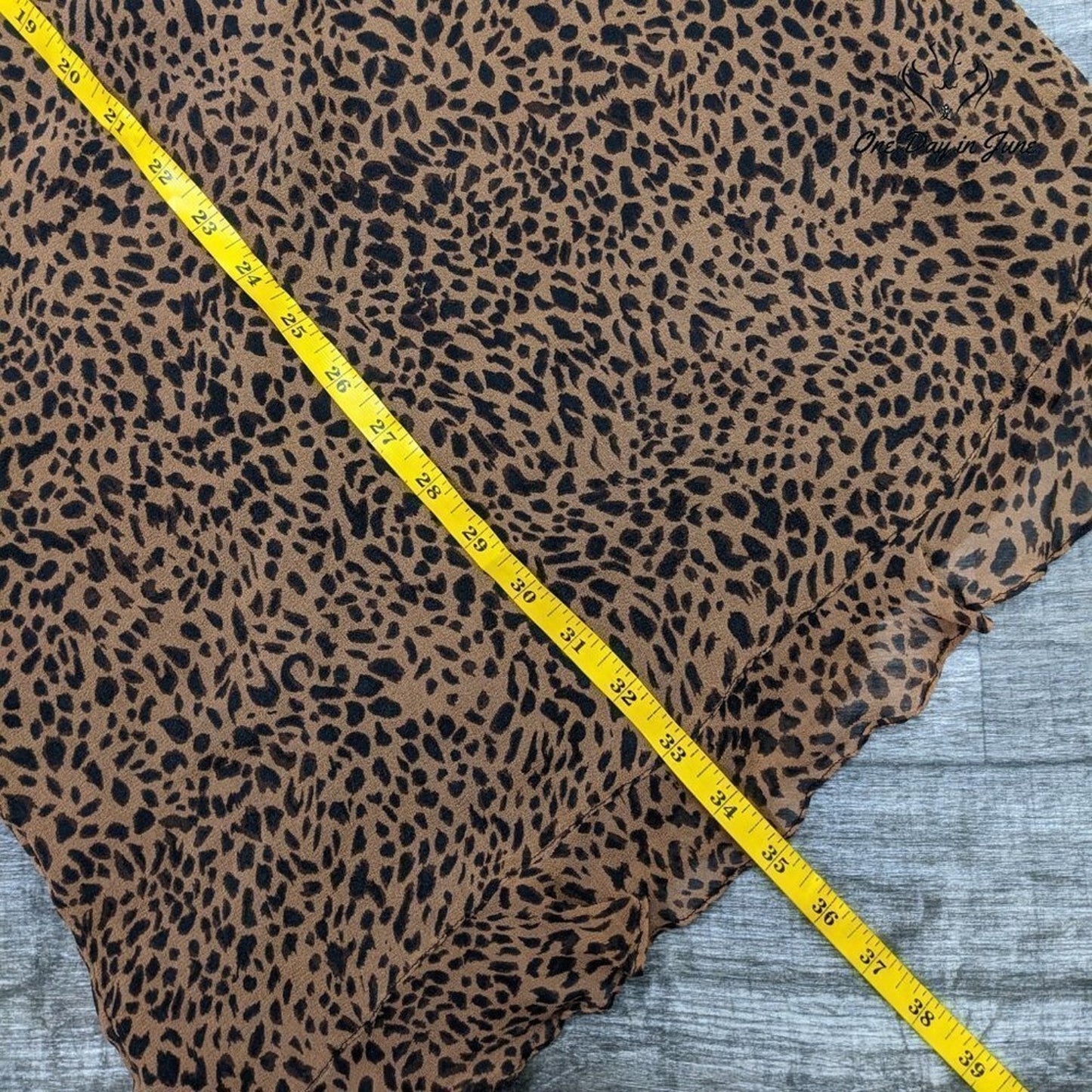 Robbie Bee Petite Sleeveless Animal Print Mini Silk Dress Size 6P