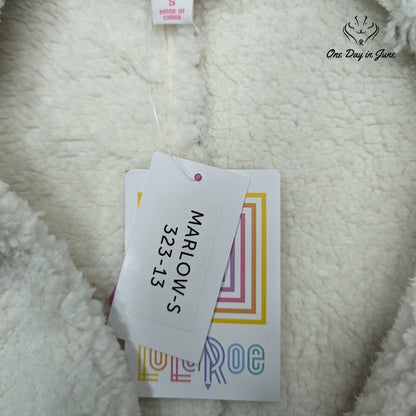 LuLaRoe Marlow Faux Fur Lined Vest Size S