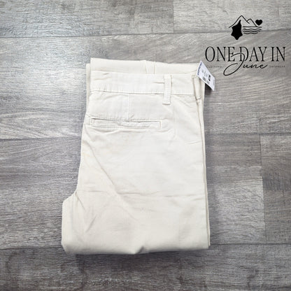Aeropostale Juniors Straight Leg Khaki Pants Size 5