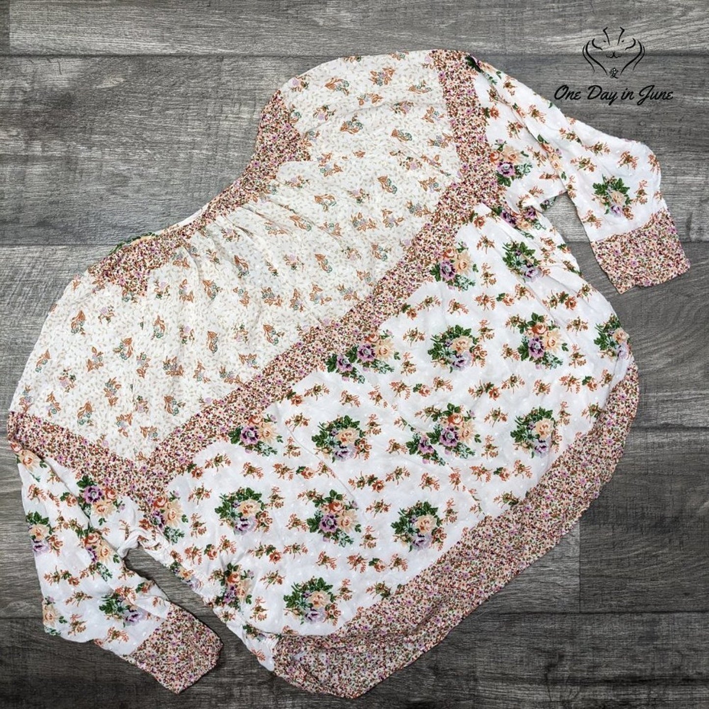 New Directions Boho Top Size S