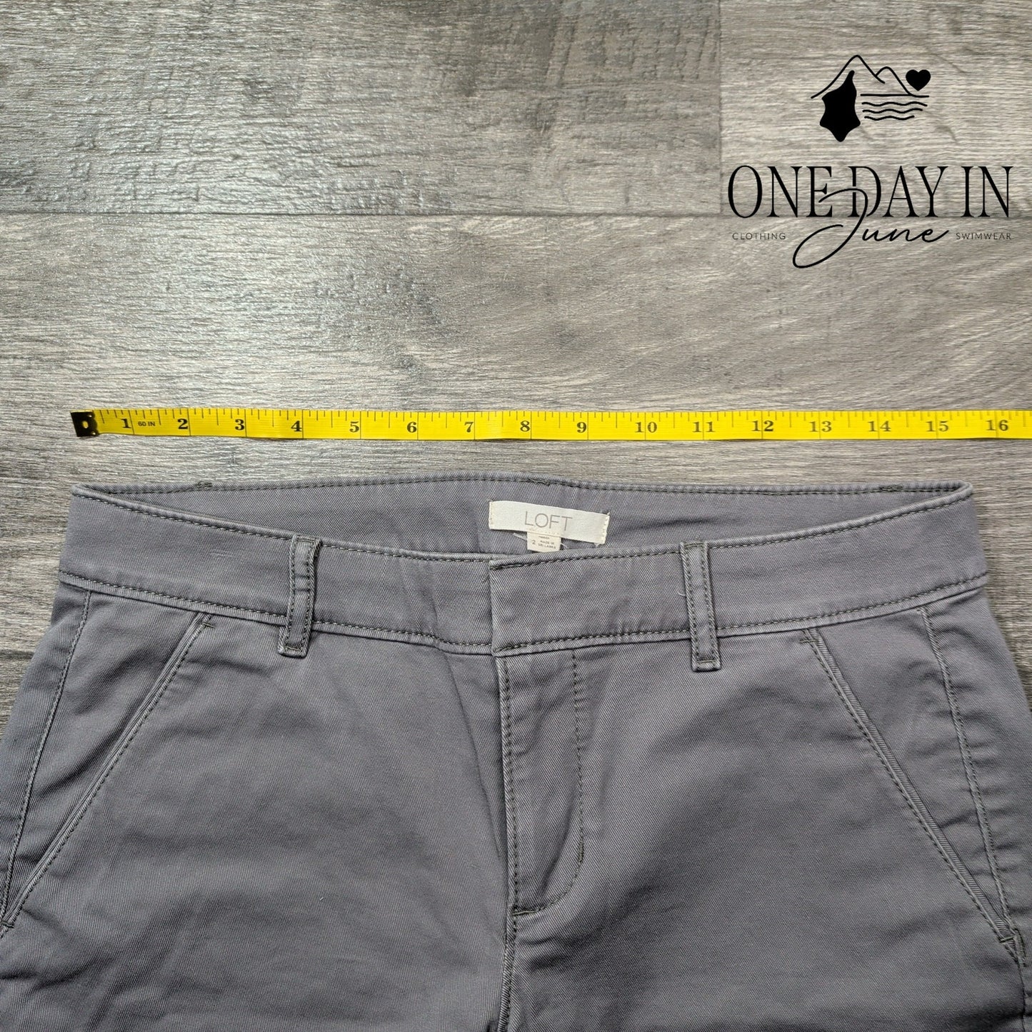 Loft Bermuda Shorts Size 2
