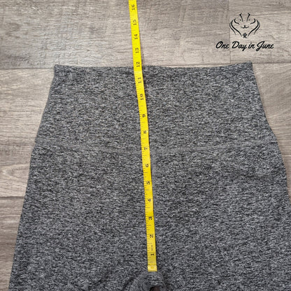 BeyondYoga Spacedye High Waisted Cropped Leggings Heather Gray NWT Size L