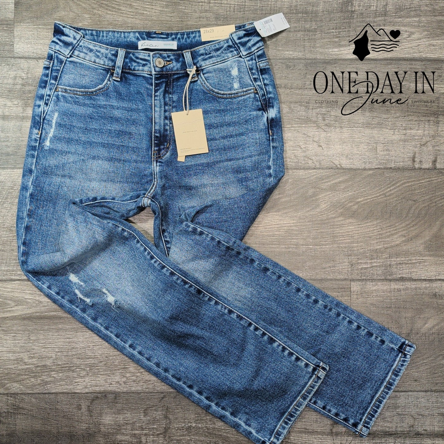 KanCan Straight Leg Jeans Size 28X29