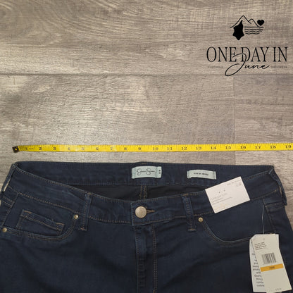 Jessica Simpson Plus Size Kiss Me Skinny Flawless Flex Jeans Size 16W