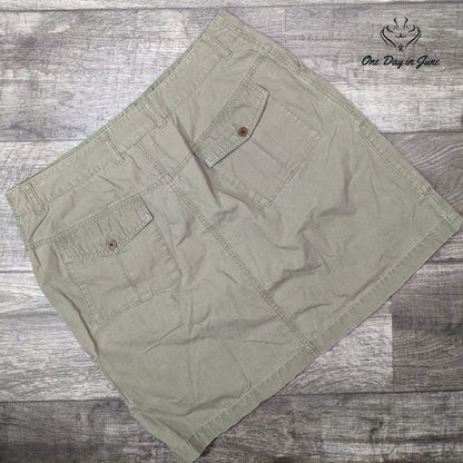 Eddie Bauer Plus Size Mini Skirt Size 16